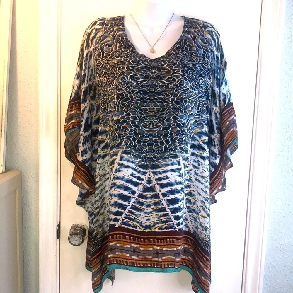 APNY 100% Silk Top One Size